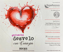 Cargar imagen en el visor de la galería, Desvelo Garnacha con Corazón (2€ de donativo a Cáritas)
